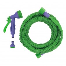 Набор поливочный, усиленый растягивающийся шланг 20 м, 7 режимов пистолет, соединитель, адаптер Palisad (67547)