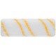 Ролик сменный полиакриловый белый с желтой полосой миди, диам. 30/54 мм; ворс 12 мм, 150 мм (02624)
