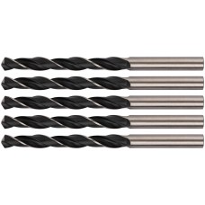 Сверла по металлу HSS черненые 8,0x117 мм (5 шт.) (33580)