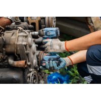 Импульсный гайковерт 1/2, 330 Нм, 1х4Ач, ЗУ, кейс X2 20В