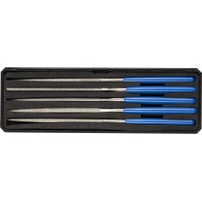 Набор надфилей алмазных 160?80 мм 5 предметов P 140 в пластиковом боксе ЗУБР 33388-160-H5