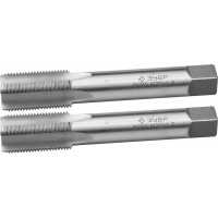 Комплект машинно-ручных метчиков сталь Р6М5 ЗУБР М20 x 1.5 мм 4-28007-20-1.5-H2