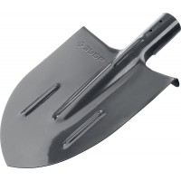 Штыковая лопата 380 х 208 мм полотно 1.6 мм закалено с рёбрами жёсткости без черенка тип ЛКО ЗУБР Мастер 39414