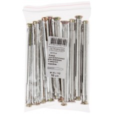 Анкер металлический для оконных и дверных коробок М 10 х 112 10 шт Фасовка (26111-0)