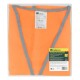 Жилет сигнальный, оранжевый, размер XXL Сибртех (89514)