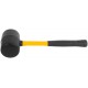 Киянка резиновая, фиберглассовая ручка 80 мм ( 900 гр )