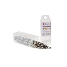 Комплект свёрл по металлу индустриальных, 10 шт, DIN 338, HSS-G, Тип N, 5xD, O8.00 мм (ZA-73080-S10)