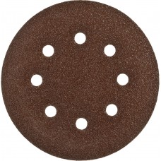 Круг шлифовальный Стандарт 150 мм, 6 отверстий, Р60, 5 шт ЗУБР 35350-150-060