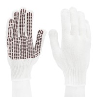 Перчатки трикотажные, ПВХ гель 