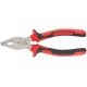 Плоскогубцы комбинированные Тренд, двухцветные прорезиненные ручки, хром-никелевое покрытие 160 мм (47564)