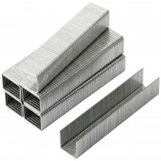 Скобы для степлера закалённые прямоугольные 10,6 мм х 1,2 мм (широкие тип 140) 12 мм, 500 шт. (31212)