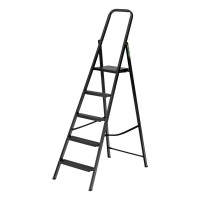 Стремянка 5 ступеней, компактная, стальная Сибртех (97945)
