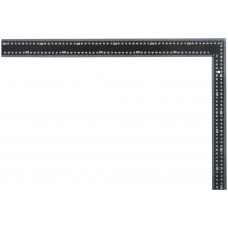 Угольник столярный цельнометаллический, крашеная шкала 400 x 600 мм (19624)