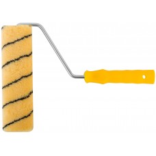 Валик полиакриловый, бежевый с черной полоской, диам. 48/72 мм; ворс 12 мм, 230 мм (01847)