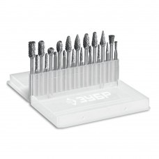Набор борфрез твердосплавных 20 шт, хв-к 3 мм ЗУБР ПРОФЕССИОНАЛ 28816-H20