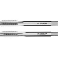 Комплект машинно-ручных метчиков сталь Р6М5 Профессионал ЗУБР М8 x 1.25 мм 4-28007-08-1.25-H2