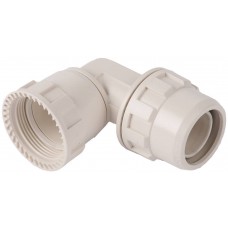 Переходник угловой ШиреФит накидная гайка - штуцер с гайкой 32 мм ЗУБР 51482-32