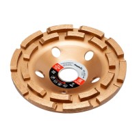 Чашка алмазная зачистная, 125 мм, двухрядная Matrix (72990)