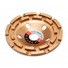 Чашка алмазная зачистная, 125 мм, двухрядная Matrix (72990)