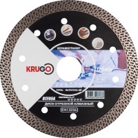 Диск алмазныйТурбо ТF по керамике для УШМ 125 x 1.4 x 22.23 x 10mm KRUGO (RTF05A)