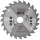 Диск пильный для циркулярных пил по дереву, технический рез с гвоздями 190 х 30/20 х 24T (37707)