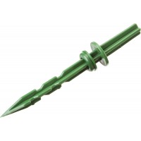 Садовые колышки 200 мм, зеленые, полипропилен, 10 шт GRINDA 422319