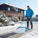 Снеговой движок (скрепер) TELESCOPIC, с телескопической ручкой, пластиковый ковш 760м, PROLine GRINDA 39943