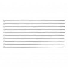 Хомуты, 300 x 4.8 мм, пластиковые, белые, 100 шт Сибртех (45536)