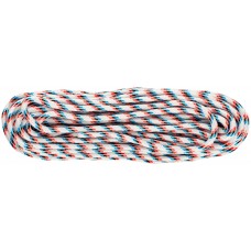 Канат полипропиленовый 24-х прядный с сердечником 6 мм х 20 м, р/н= 300 кгс (68401)