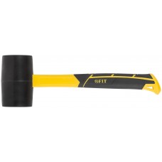 Киянка резиновая, фиберглассовая ручка 65 мм ( 680 гр )