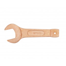 Ключ гаечный рожковый односторонний ударный 135 мм омеднение