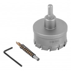 Коронка по металлу твердосплавная, 64 мм Denzel (724018)