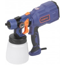 Распылитель электрический, 550 Вт, 2,5 мм, 800 мл, 60 din/сек, 700 мл/мин, 1,3 кг, HVLP, коробка, MAX-PRO, 85266