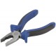 Плоскогубцы комбинированные Один двухцветные обрезиненные ручки, полированная сталь 160 мм (47472М)