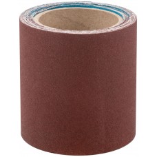 Рулон шлифовальный мини на тканевой основе, алюминий-оксидный абразивный слой 115 мм х 5 м, Р 100 (38085)