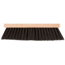 Щетка для пола деревянная, овальная, 5-ти рядная, 265 мм (68041)