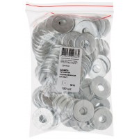 Шайба кузовная оцинкованная М10 100 шт DIN 9021 Фасовка (29110-0)