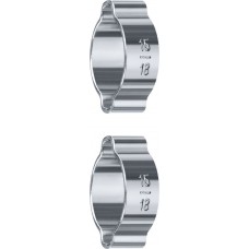 Хомут обжимной 15–18 мм, 2 шт ЗУБР Профессионал 64929-15-18