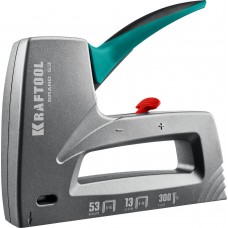 Алюминиевый рессорный степлер GRAND-53, тип 53 (A/10/JT21) 23GA (6 - 16 мм)/13/300 KRAFTOOL 3193