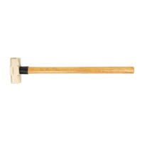 Кувалда 3,6 кг AlCu рукоятка дерево гикори искробезопасная 191H-1022, HORTZ