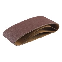 Лента абразивная бесконечная, P 60, 75 х 457 мм, 3 шт Matrix (74276)