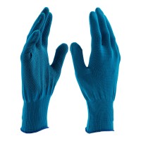 Перчатки Нейлон, ПВХ точка, 13 класс, цвет ультрамарин, XL (67846)