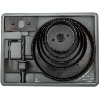 Пилы круговые набор 5 шт (64, 76, 89, 102, 127 мм) в кейсе (36738)