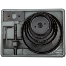 Пилы круговые набор 5 шт (64, 76, 89, 102, 127 мм) в кейсе (36738)