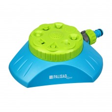 Распылитель-дождеватель, 8 режимов, с регулировкой, утяжеленная база, LUXE Palisad (65804)