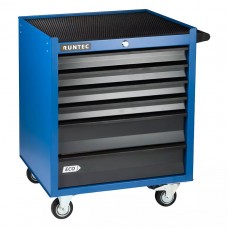 Тележка инструментальная 6 полочная ECO синяя RUNTEC RTEC-6B