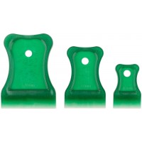 Шпатели, мягкий пластик, 40/60/80 мм, набор 3 шт., цветные (06881)