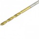 Сверло по металлу, 3.8 мм, HSS, нитридтитановое покрытие, цилиндрический хвостовик Matrix