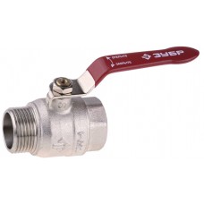 Шаровой кран d 1, «мама-папа» ЗУБР 51351-N-1