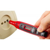 Пробник электрический MX-100, DC 100 - 220 В, DC 12 - 36 В, поиск электромагнитного излучения ЗУБР 45240